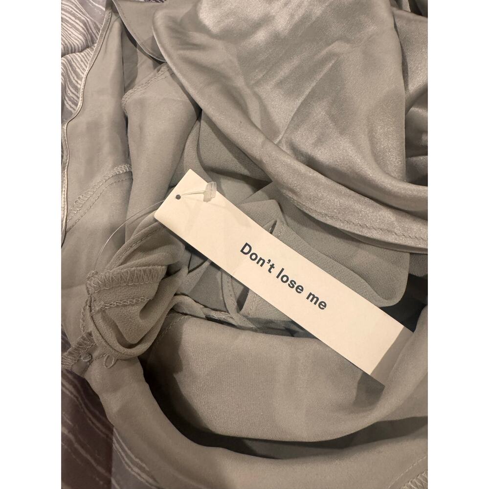 reformation anaiis silk dress Moonlight US6 - Picture 10 of 12